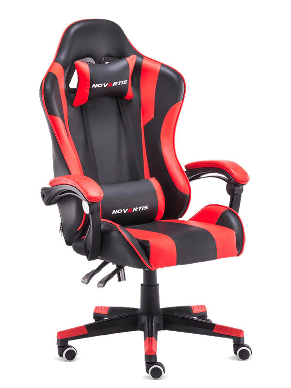 Oyun Koltuğu Ergonomik Deri Döner Recliner Racer Spor Oyun Koltuğu Mobilya Siyah Silla Oyuncu Koltuğu